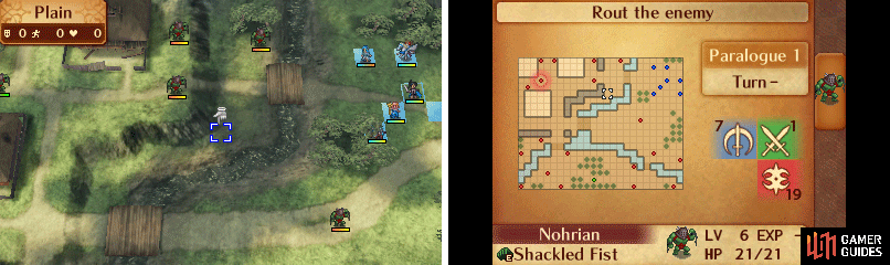 Map of Paralogue 1.