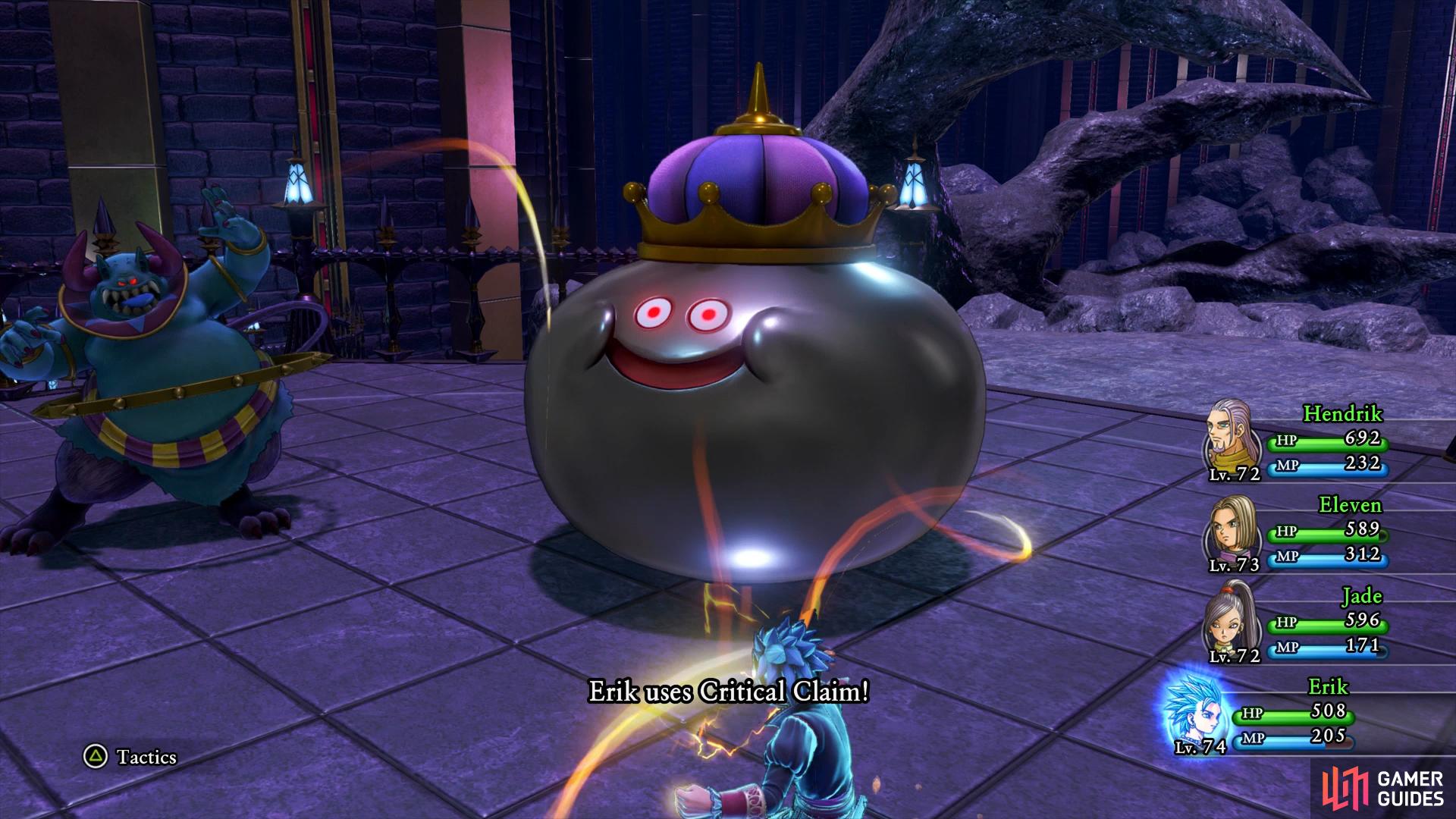 Metal King Slimes will usually award a character with at least two level increases.