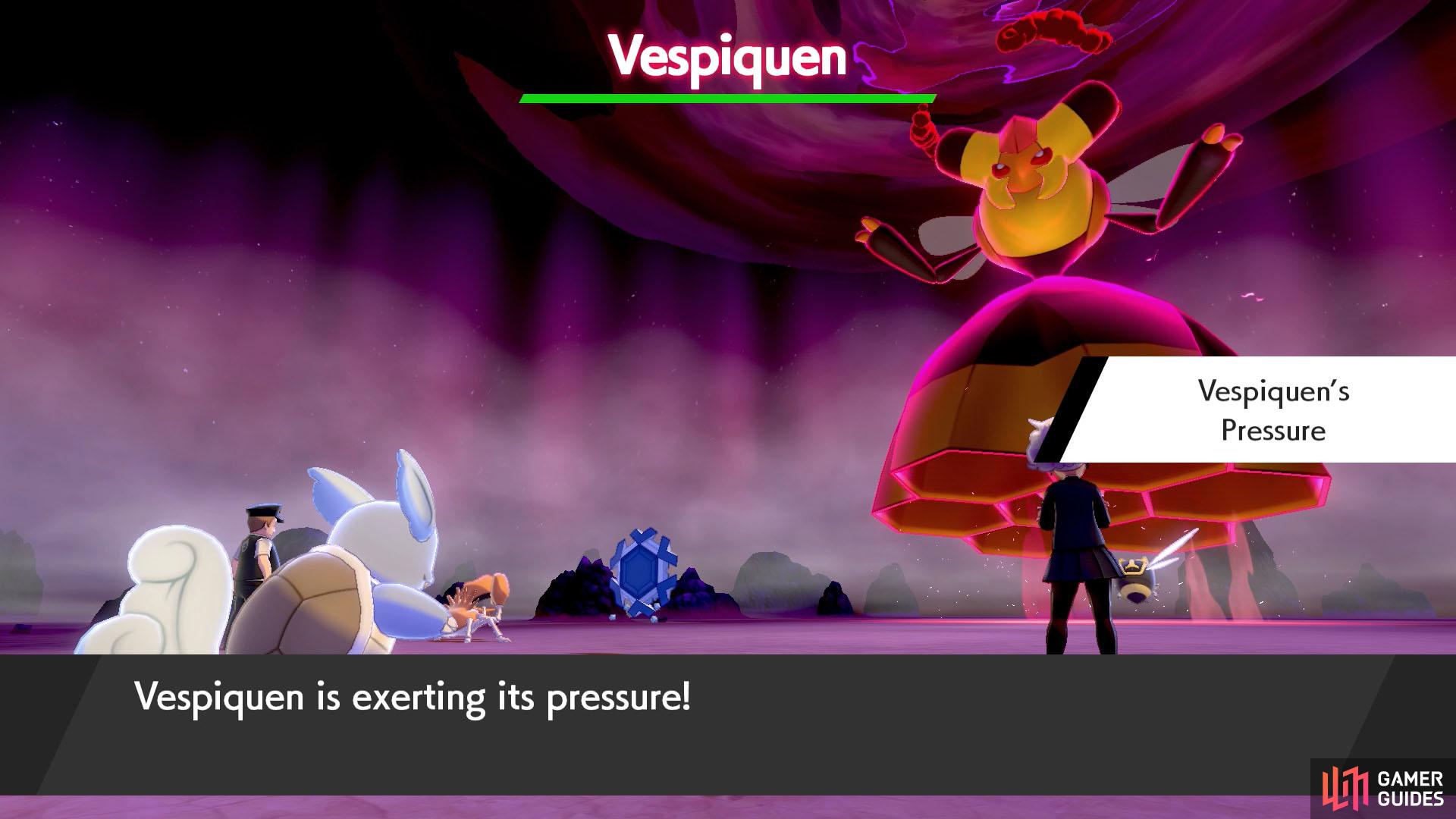 Since you have to fight 4 Pokémon, your strategies can differ compared to regular Max Raid Batles. For instance, Pressure is actually a threat.