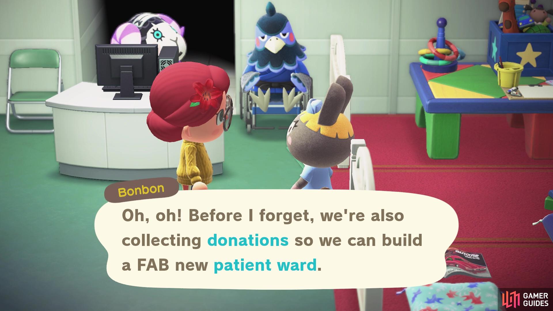 Donate 120,000 Poki to expand the Hospital.