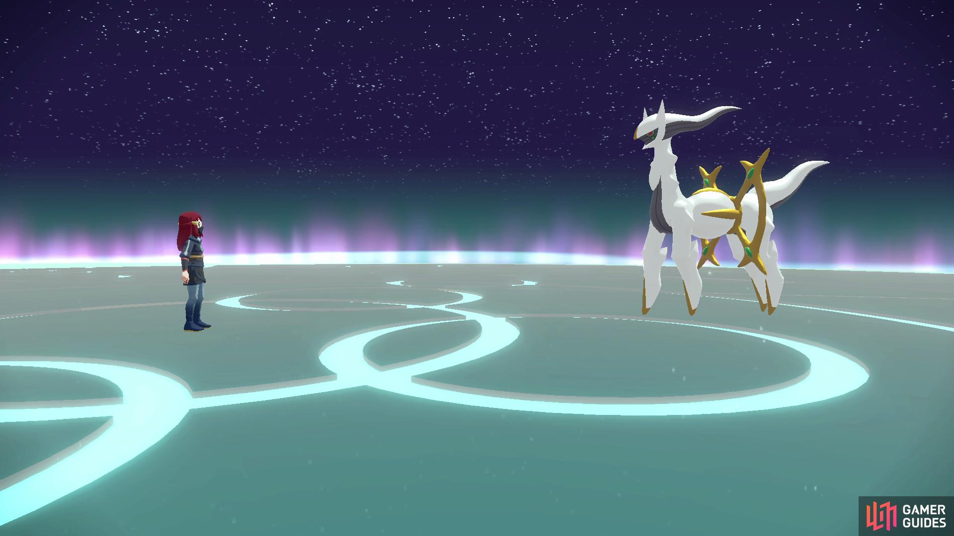 Arceus is the final battle in Pokémon Legends once you’ve filled your Pokédex.