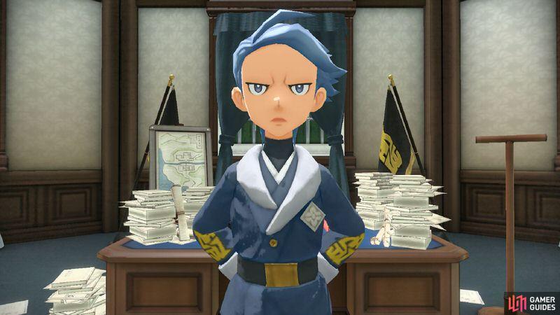 Captain Cyllene (Credit: The Pokémon Company).