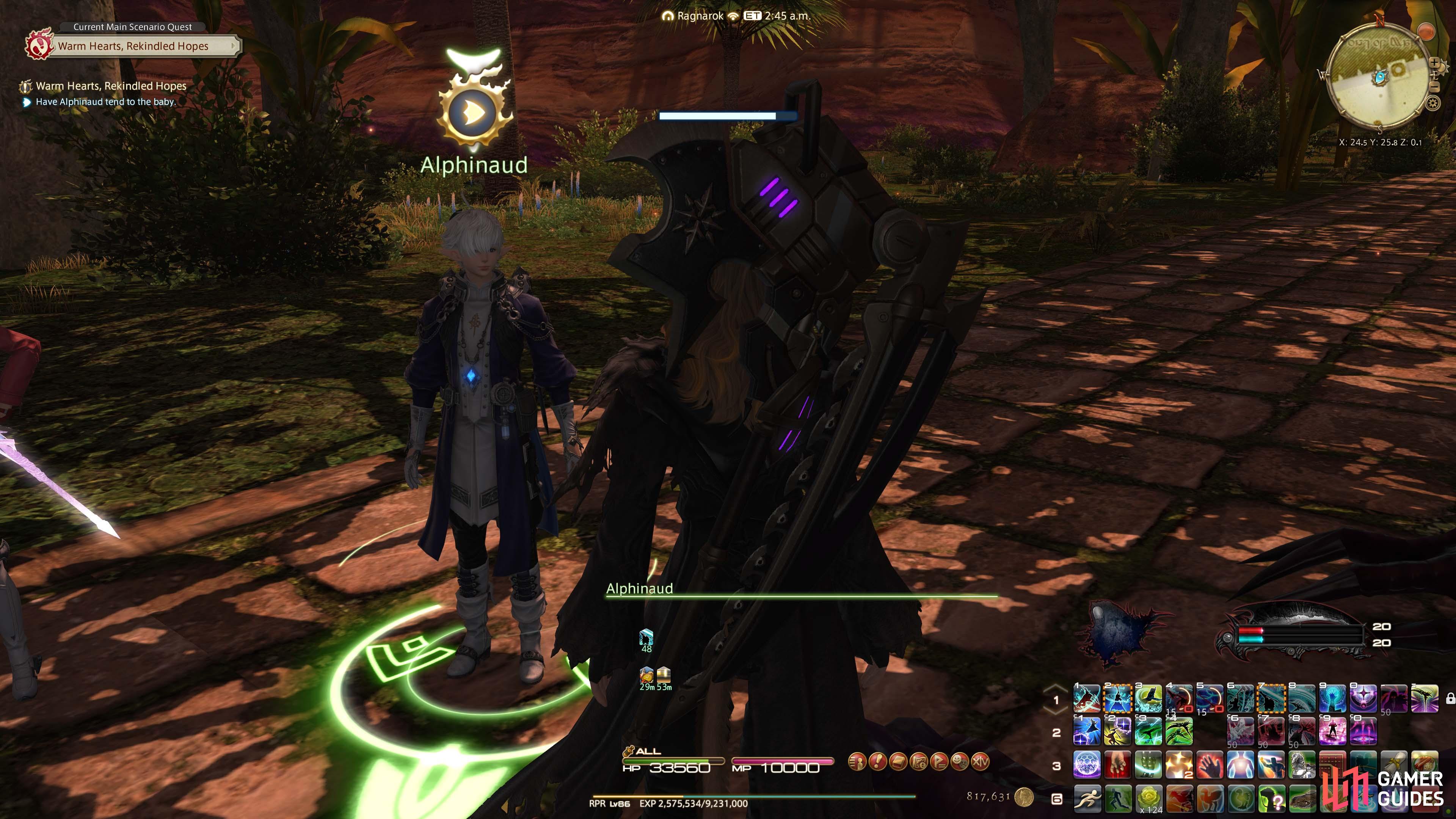 Speak with Alphinaud.