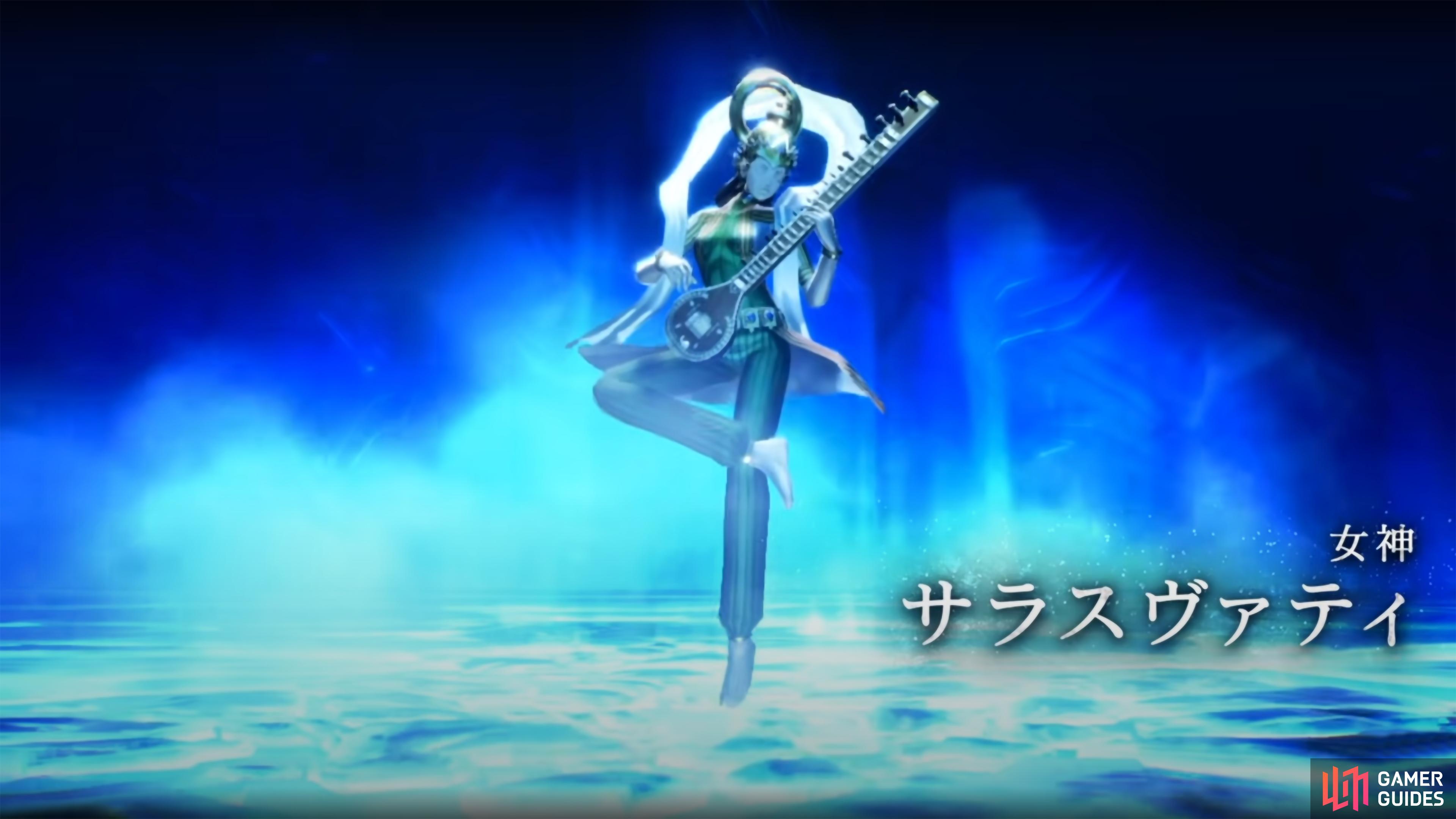 Sarasvati in Shin Megami Tensei V.