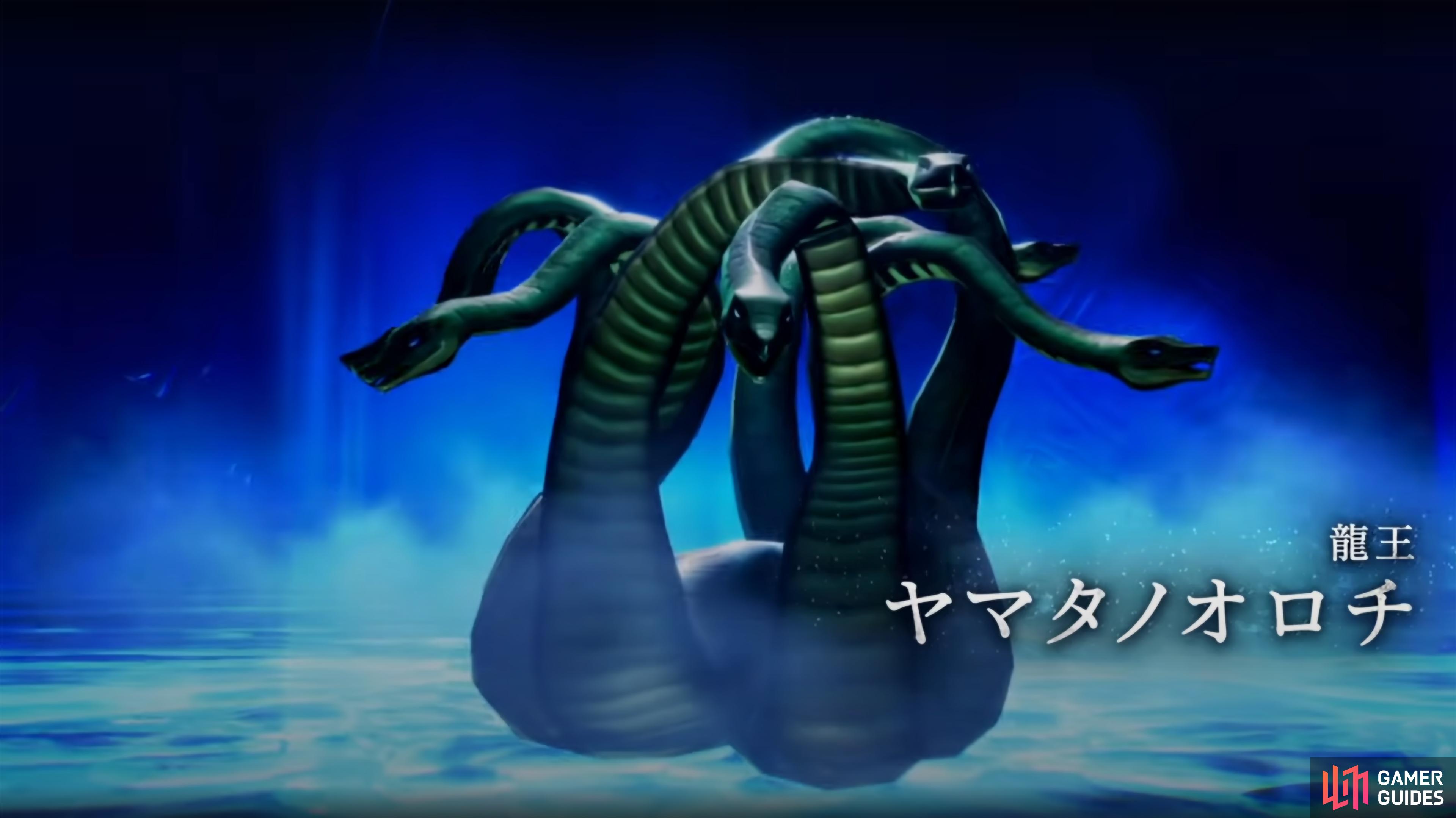 Yamata no Orochi in Shin Megami Tensei V.