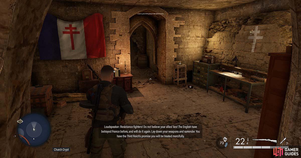 Here you can get your final pistol unlocks in Sniper Elite 5.