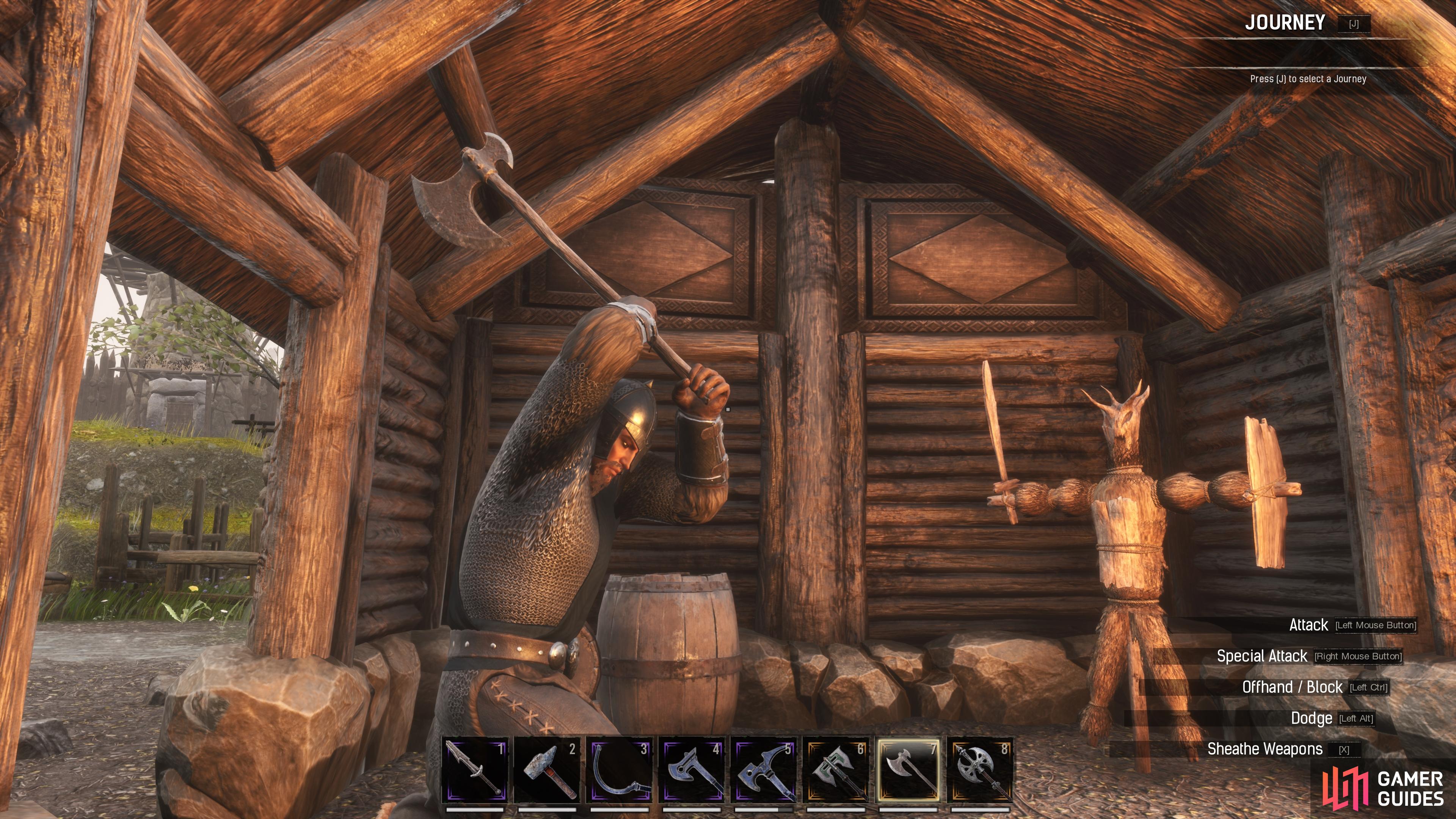 The Morning Sun two-handed axe in Conan Exiles.