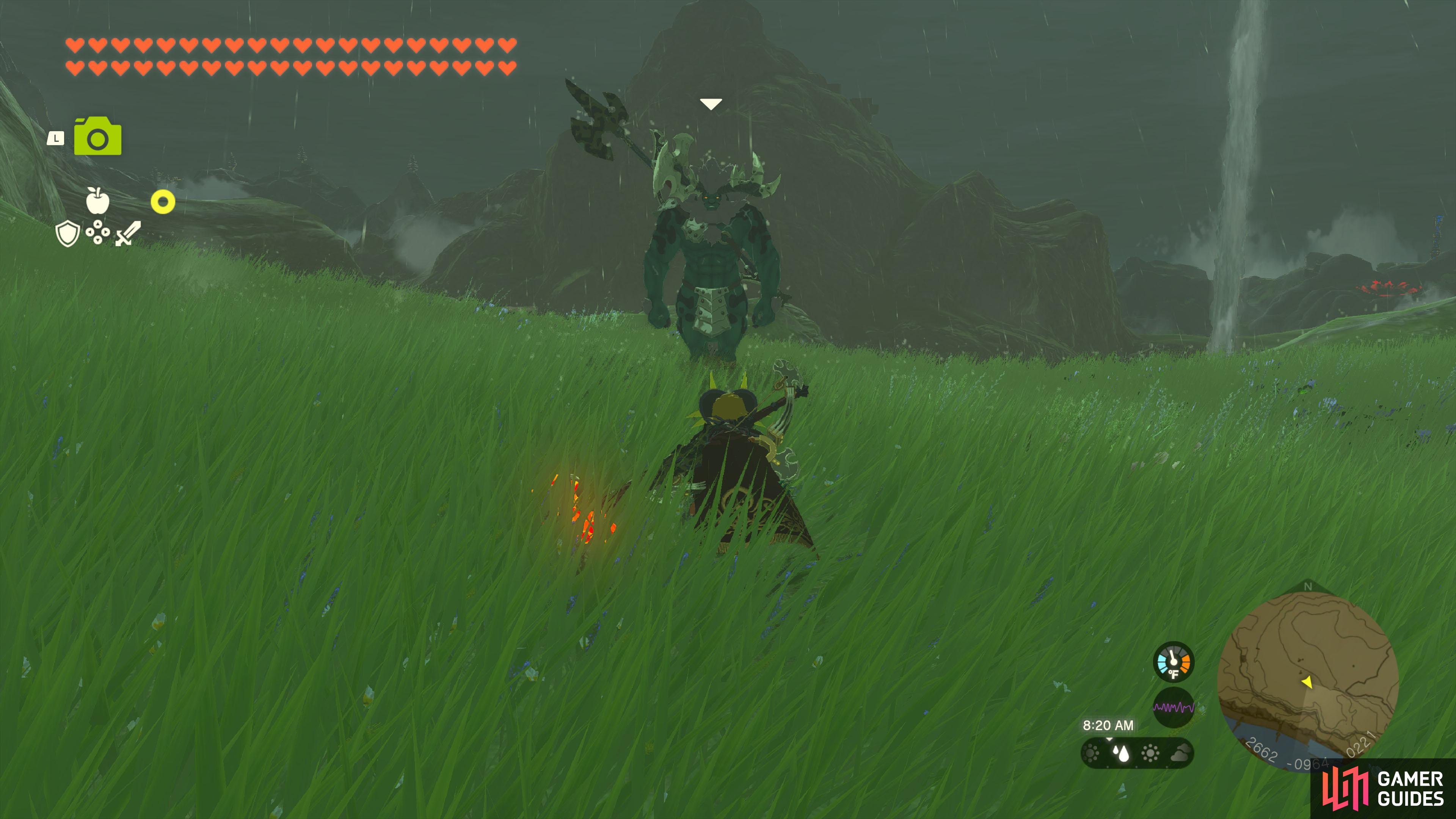 The Blue-Maned Lynel. 