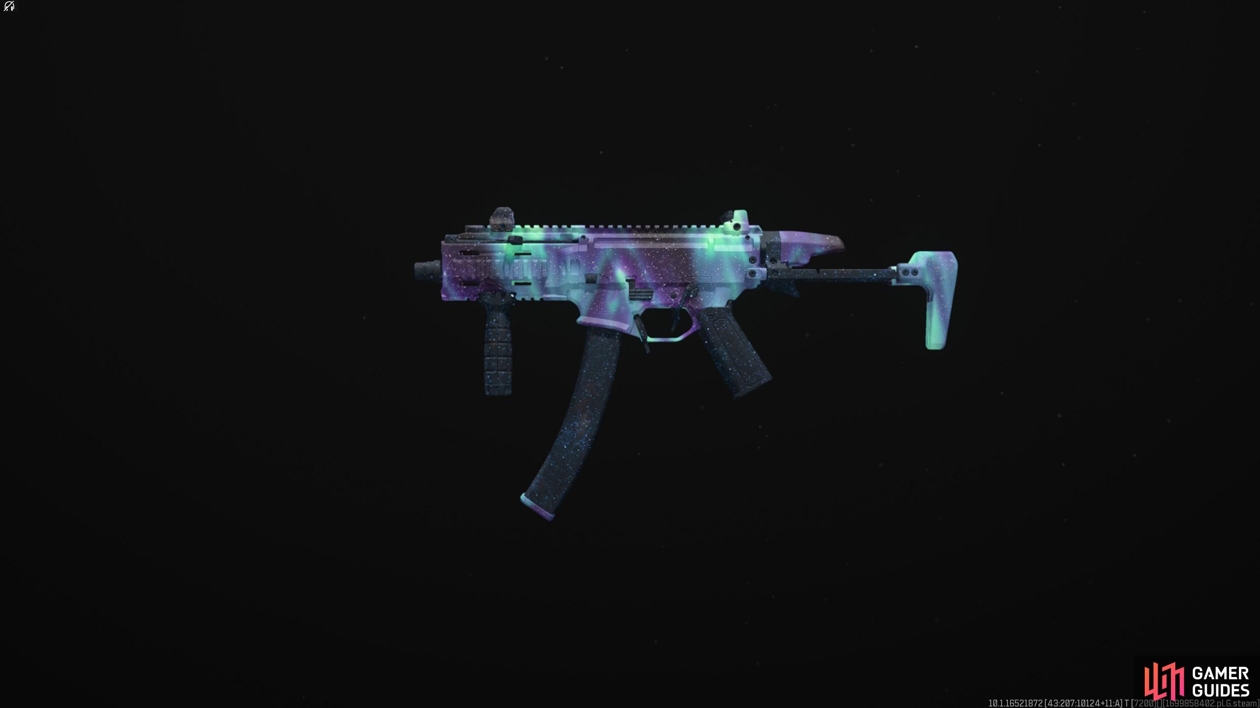 The Borealis Camo Challenge on the Rival-9.