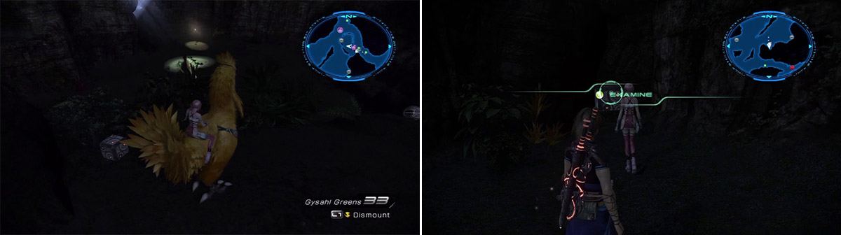 Fruit of Fenrir Location. (left) Tablet’s location. (right)