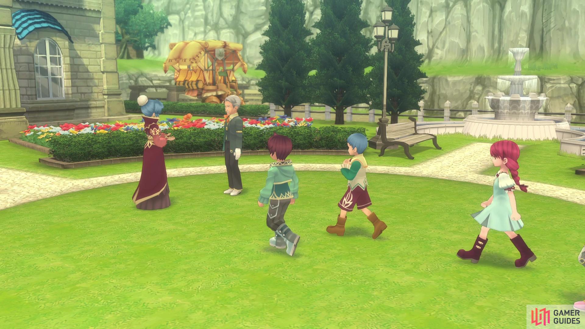 The party returns to Lhant to learn Asbel’s father wants to speak with him.